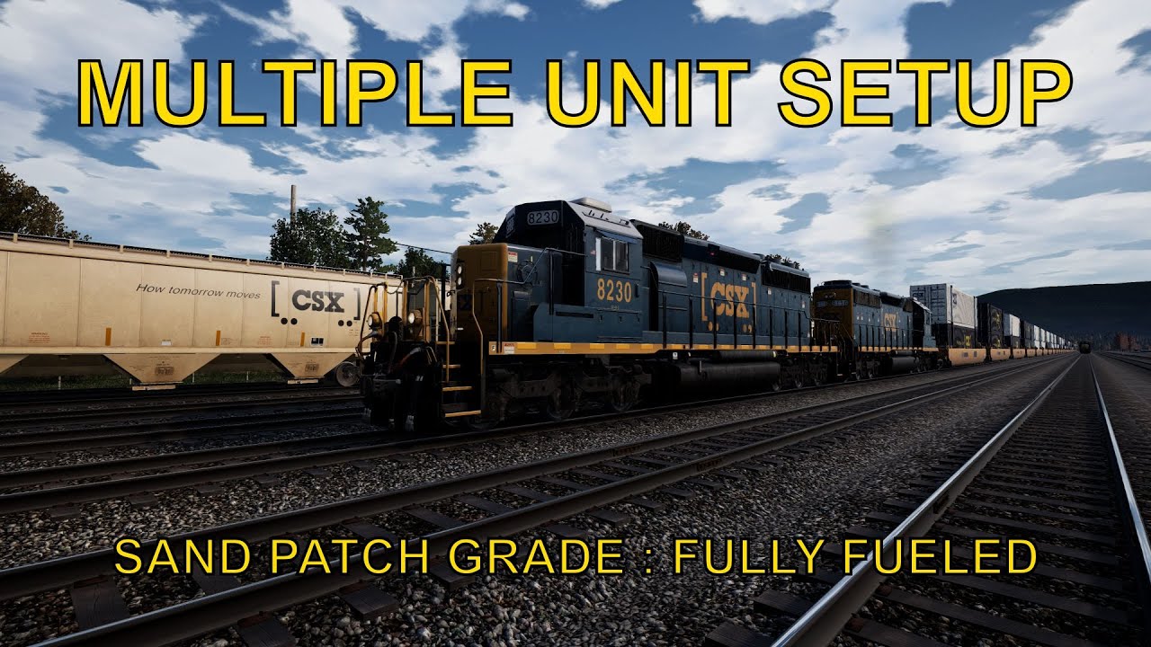 Simple Multiple Loco Unit Setup - Train Sim World 2 : Fully Fueled