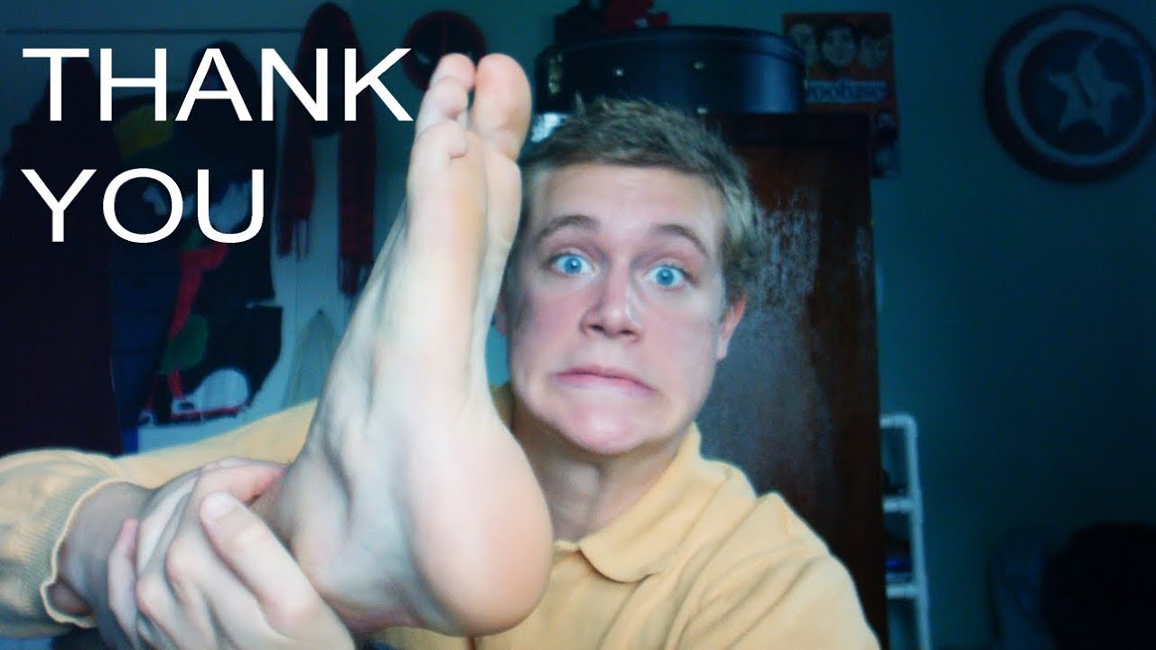Thanks for 500 subs! ( + ultra satisfying foot reveal)