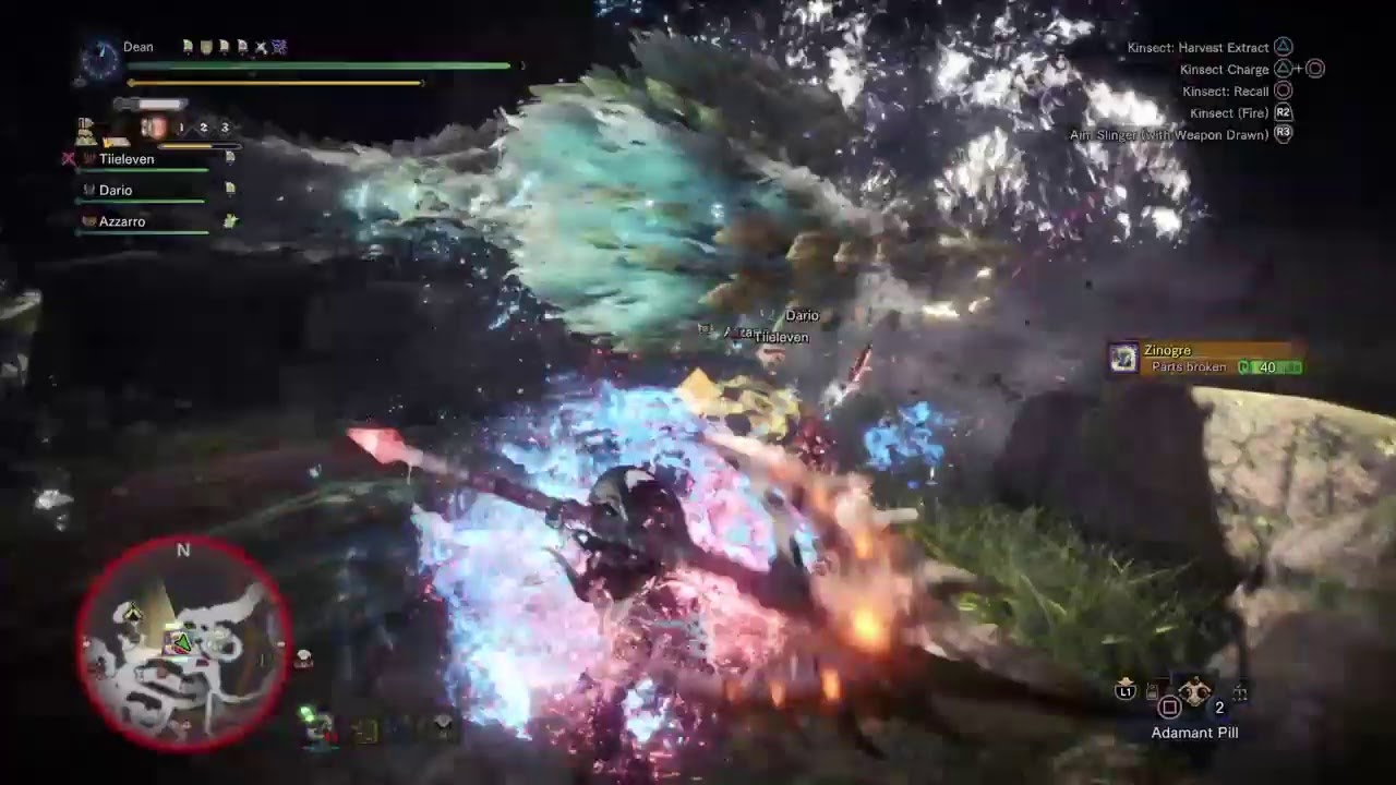 MHW Iceborne Tempered Zinogre with Tiieleven! | Insect Glaive