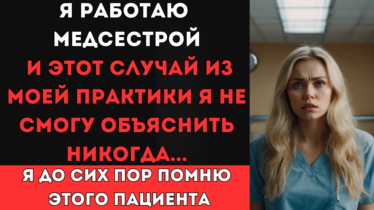 Я РАБОТАЮ МЕДСЕСТРОЙ, и ЭТОТ СЛУЧАЙ на работе я не смогу объяснить никогда...
