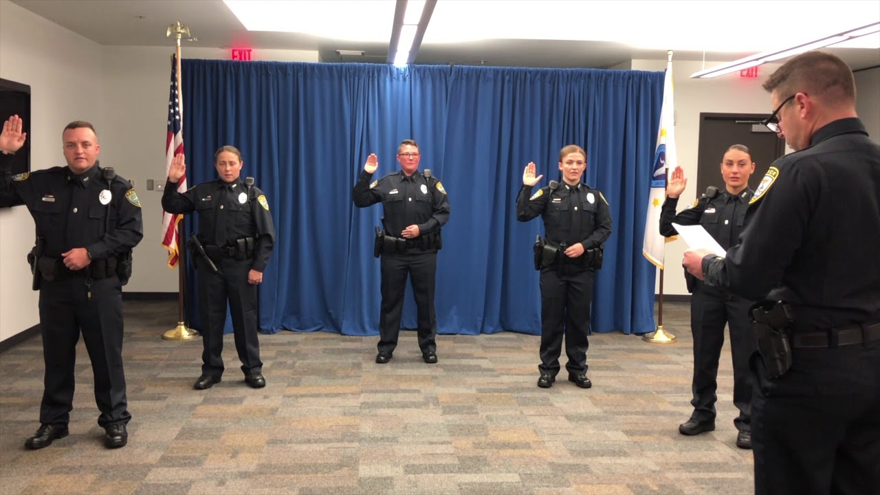 Swearing-In (Socially Distanced), 12-18-2020