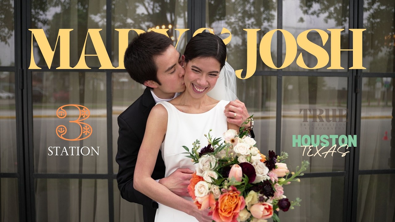 Mary & Josh's Wedding Film | Station 3 | Houston, Texas