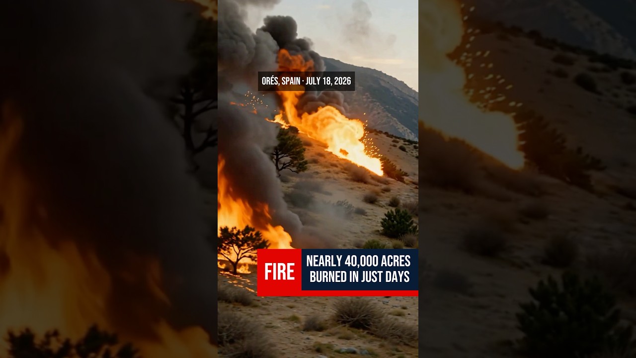 Nearly 40,000 Acres Burned: How Did Spain&rsquo;s Or&eacute;s Wildfire Grow So Fast?