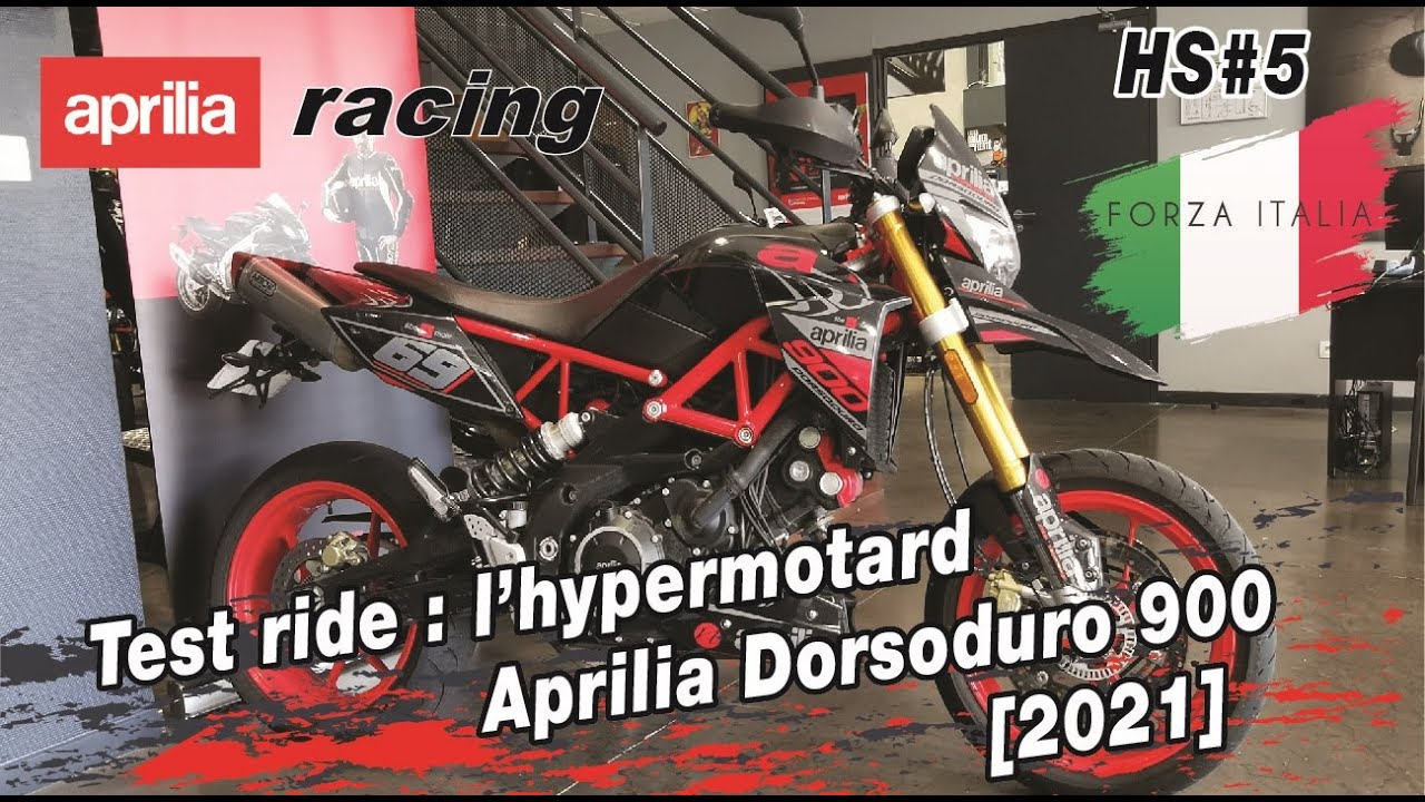 Hors Série #5 Test ride : L'hypermotard Aprilia dorsoduro 900  [2021]