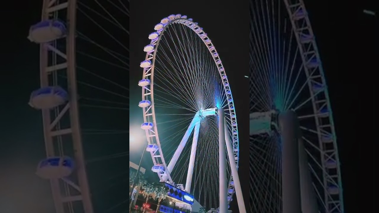 Dubai ka jhula night mein kaisa dikhta Hai Dubai park