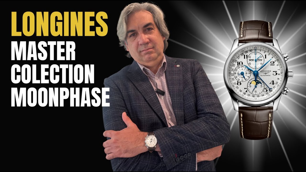 Meu Longines Master Collection Chrono Moonphase | Da minha cole&ccedil;&atilde;o pessoal
