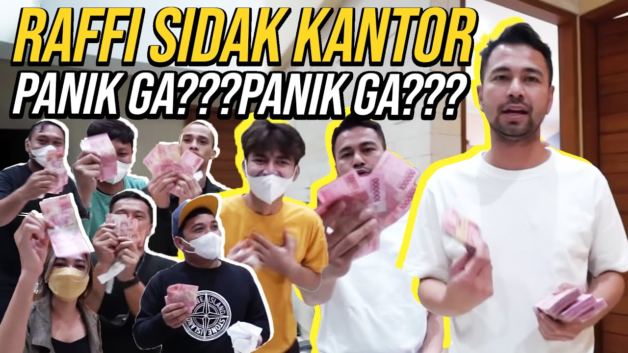 RAFFI DATANG SATU KANTOR LANGSUNG KERINGETAN TENGAH MALEM!!!