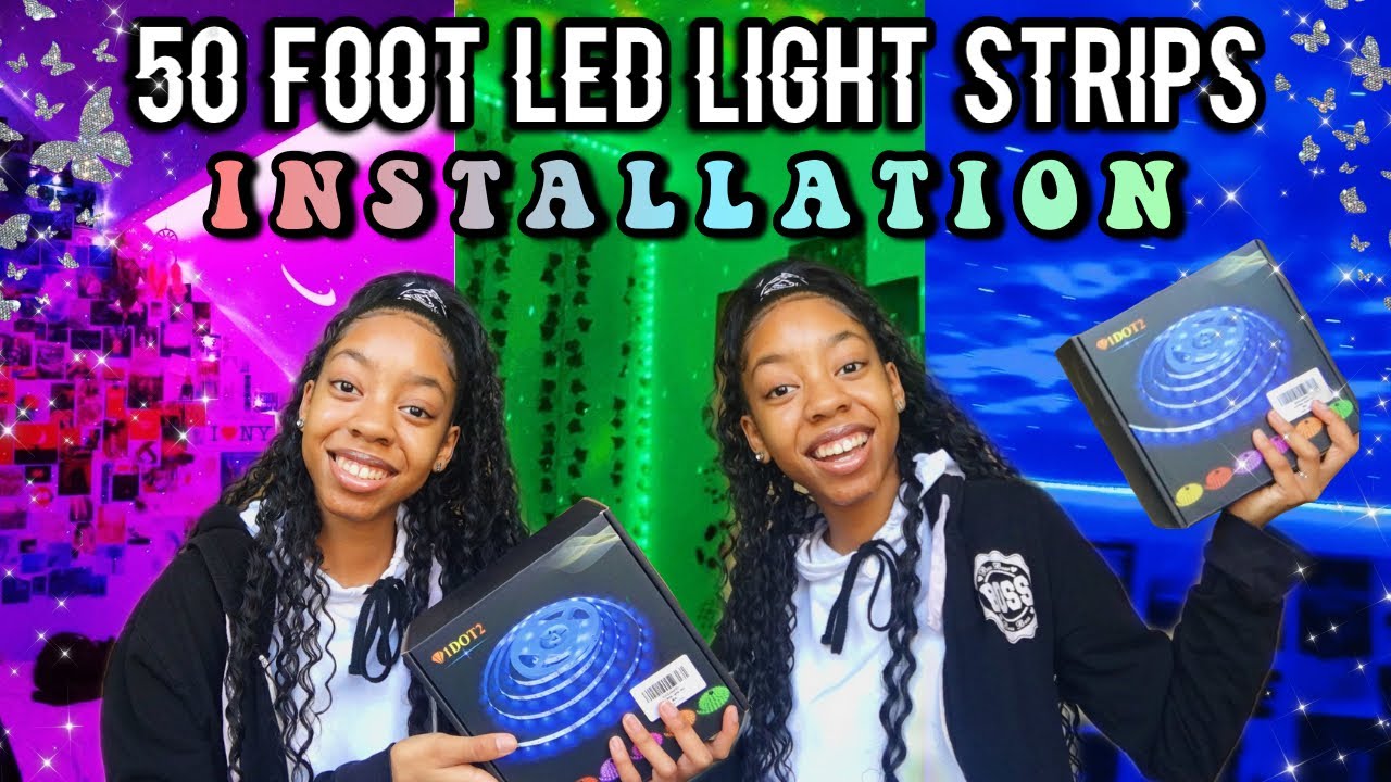 TRANSFORMING MY ROOM AESTHETIC!! 🧚🏽‍♀️✨BEST CHEAP LED Strip Lights For Your Room FROM AMAZON!!