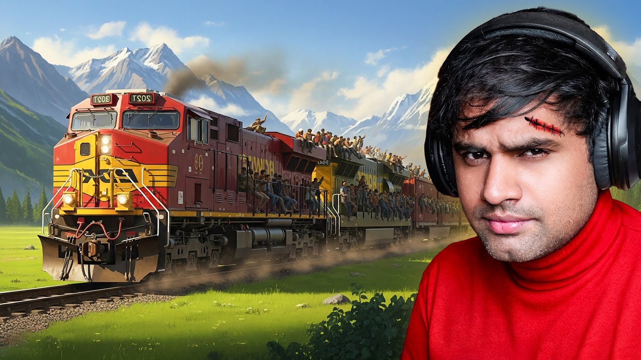 I BECAME A REAL TRAIN DRIVER