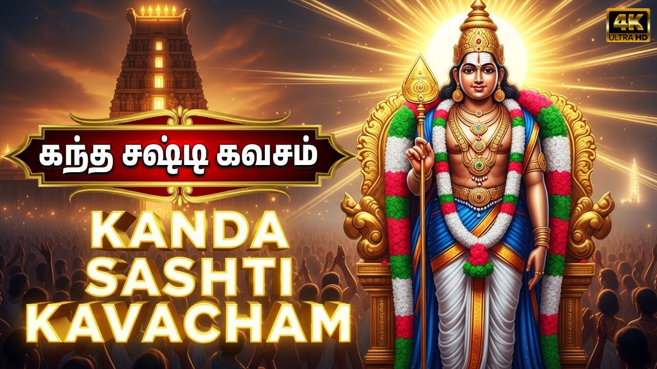Kanda Sashti Kavasam Tamil Lyrics | Powerful Lord Murugan Tamil Devotional Songs | Murugan Songs