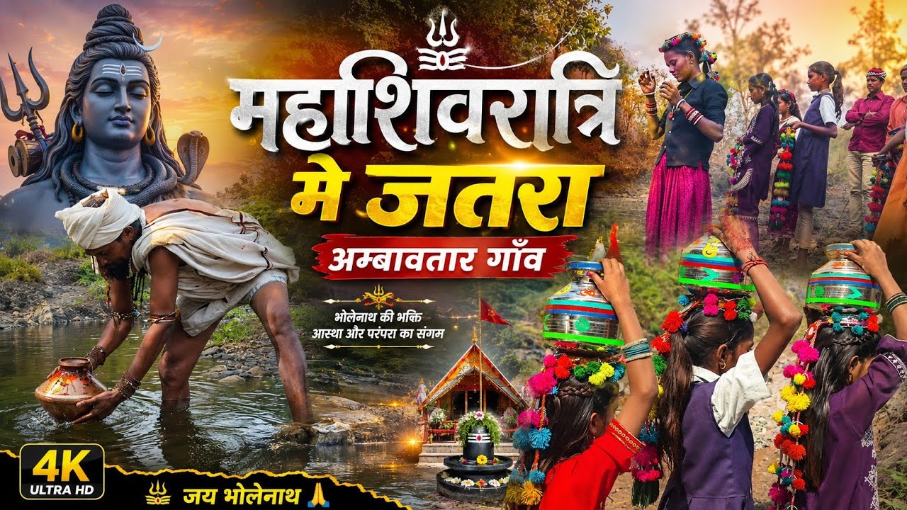 महाशिवरात्रि जतरा अम्बावतार में #aadiwasinewsong #viral #trending #sorts 