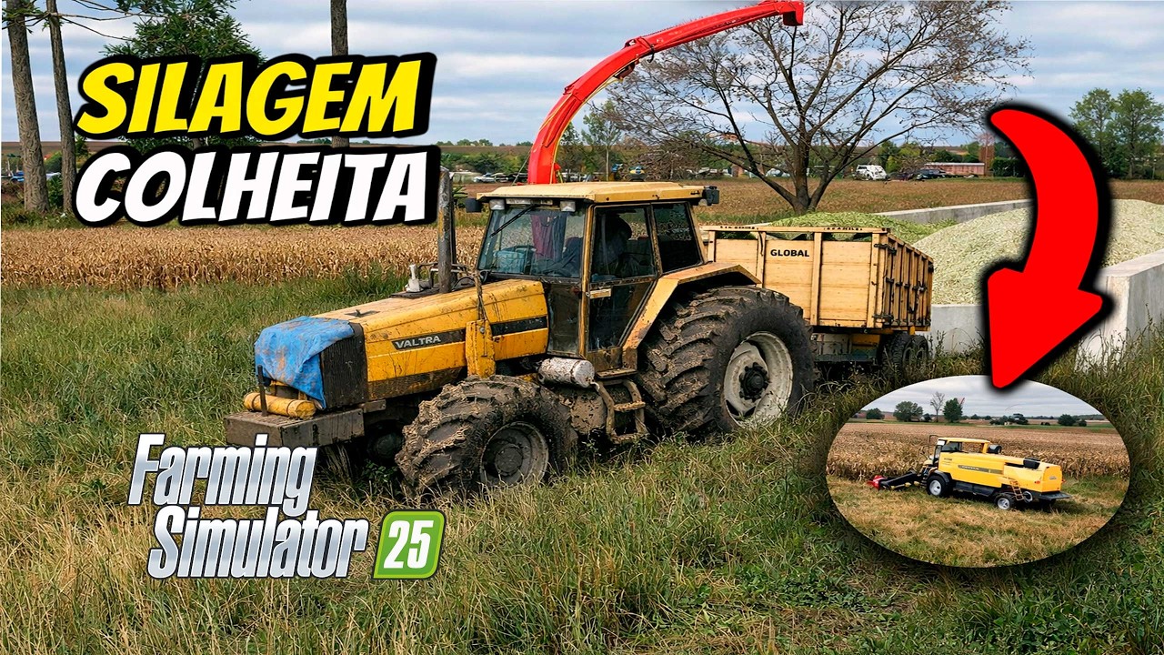 EP 23 | FIM da SILAGEM e da COLHI o MILHO | FARMING SIMULATOR 25 #farmingsimulator #agronorte