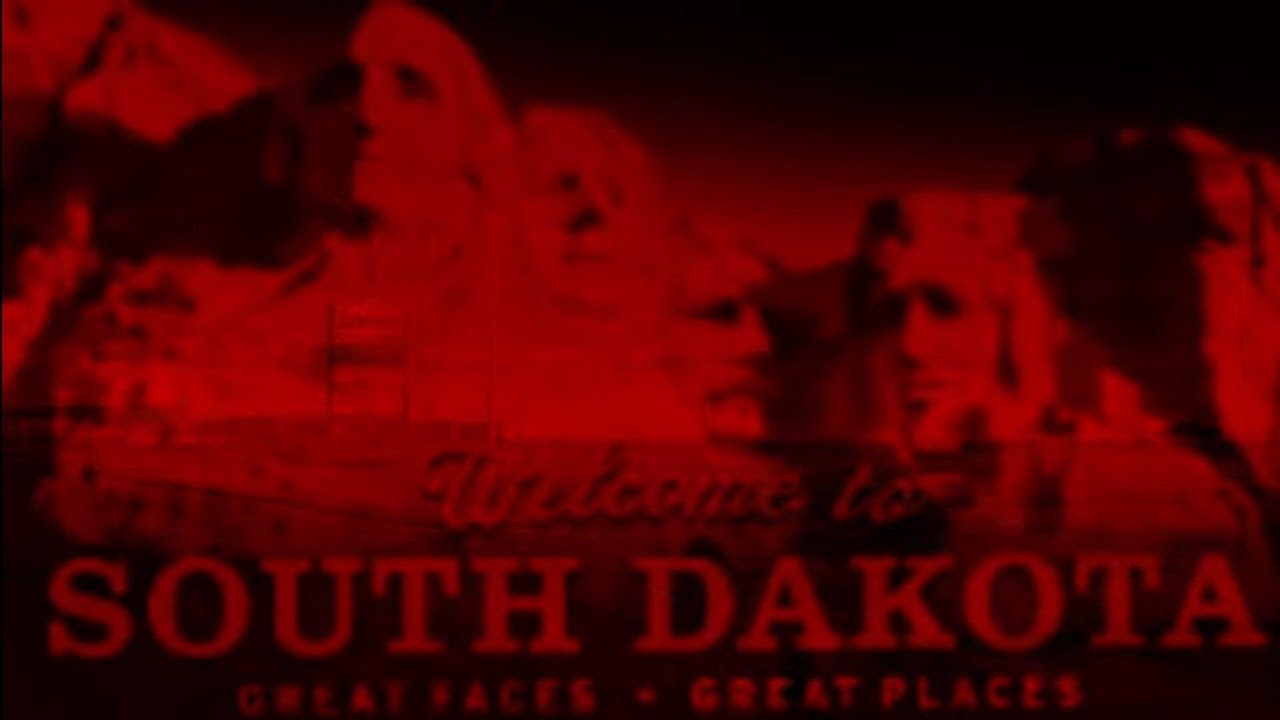 Calm Journeys - Red Filter Edition - Welcome to South Dakota #redscreen #redfilter