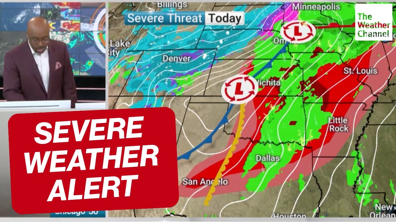 Tracking Strong Tornadoes Possible From Texas To The Midwest