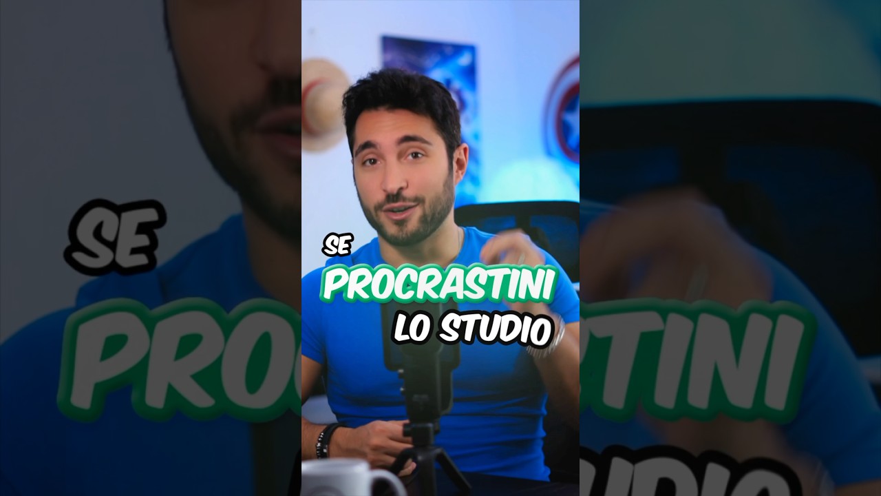 Procrastini lo studio? 3 consigli per tornare a studiare.