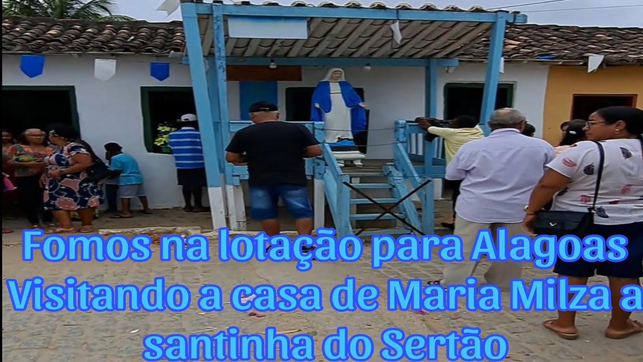 Maria Milza a santinha do Sertão do povoado de Alagoas