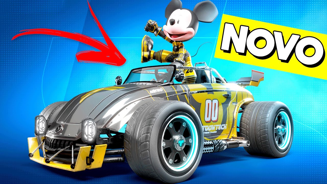 O Novo JOGO GRÁTIS de KART da DISNEY