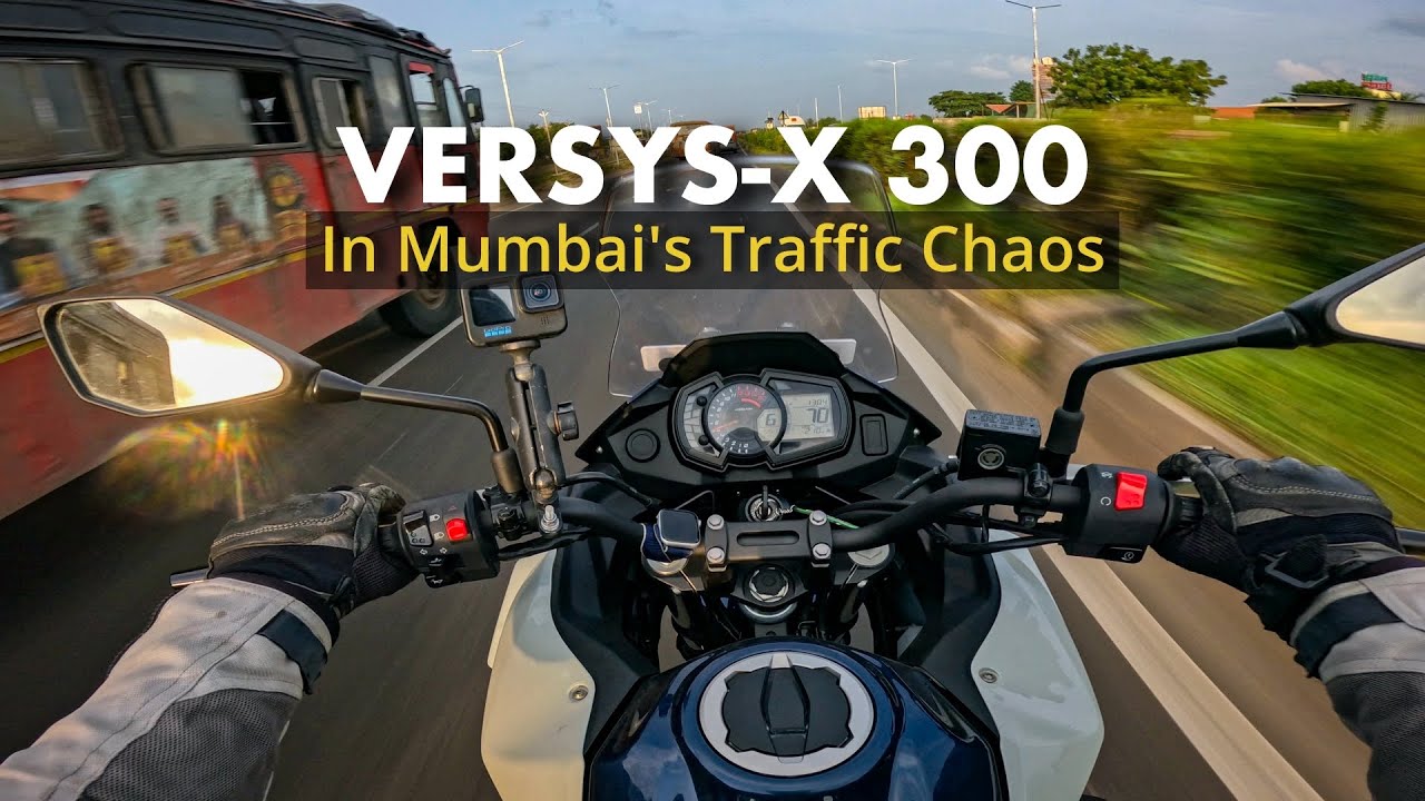 Is The Kawasaki Versys-X 300 Best Bike To Ride In Traffic | Initial impressions