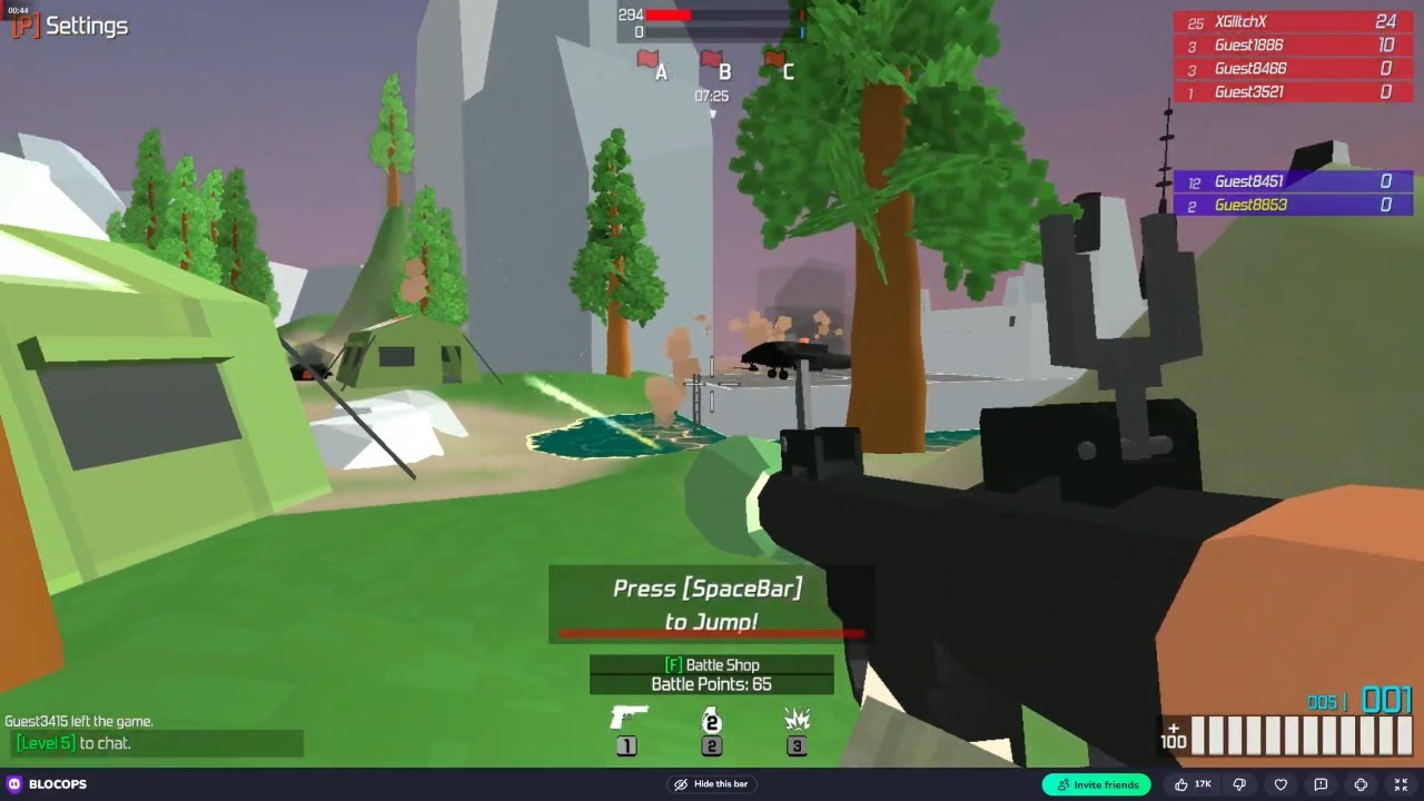 BLOCOPS – FPS RÁPIDO, INTENSO E TOTALMENTE INSANO no CrazyGames!🔥💥