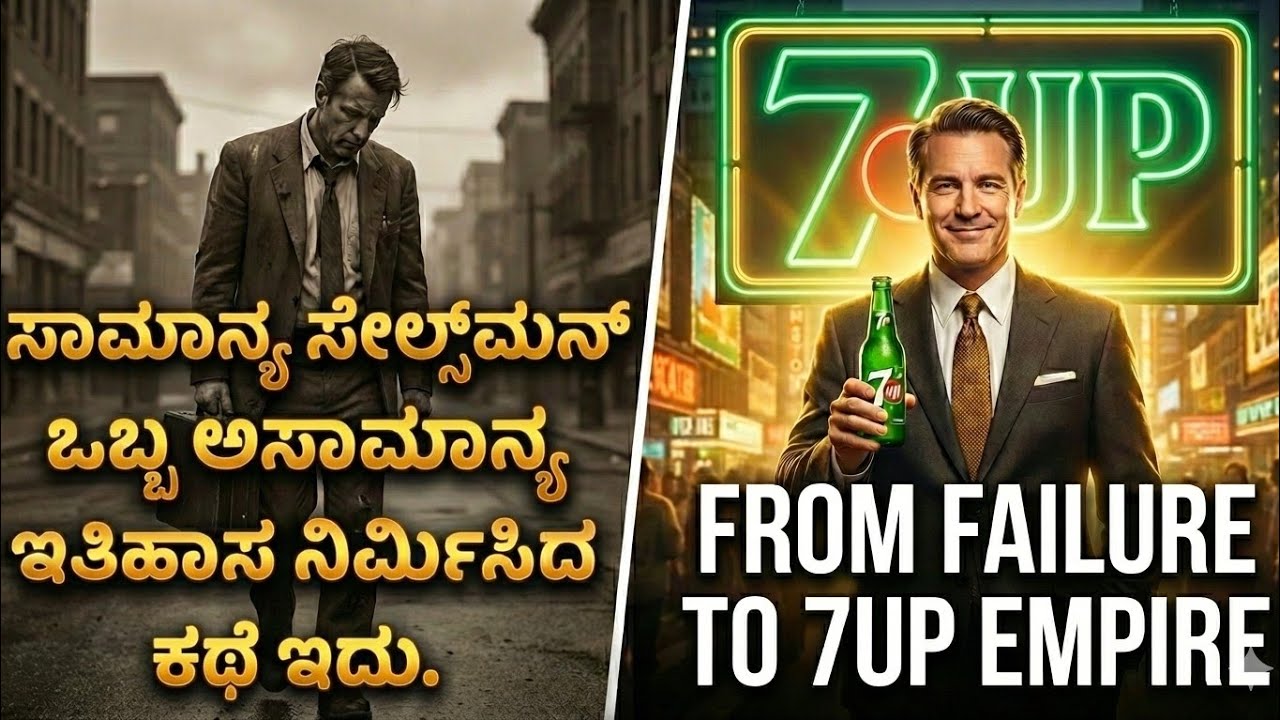 ಬಿಡಿ ಕಾಸಿಲ್ಲದವನು ಕಟ್ಟಿದ ಬಿಲಿಯನ್ ಡಾಲರ್ ಸಾಮ್ರಾಜ್ಯ! 💰 (The 7UP Story)