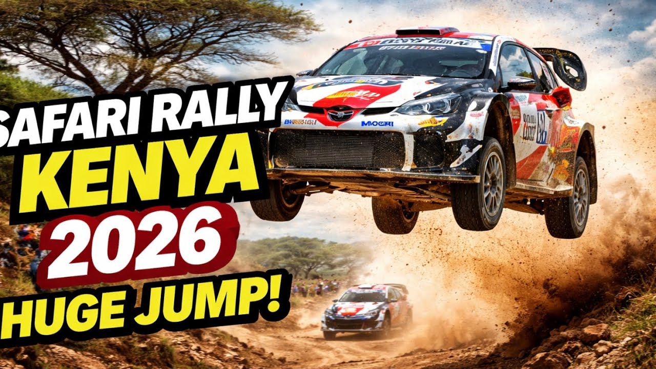 WRC Safari kenya 2026 | Full Speed Jump