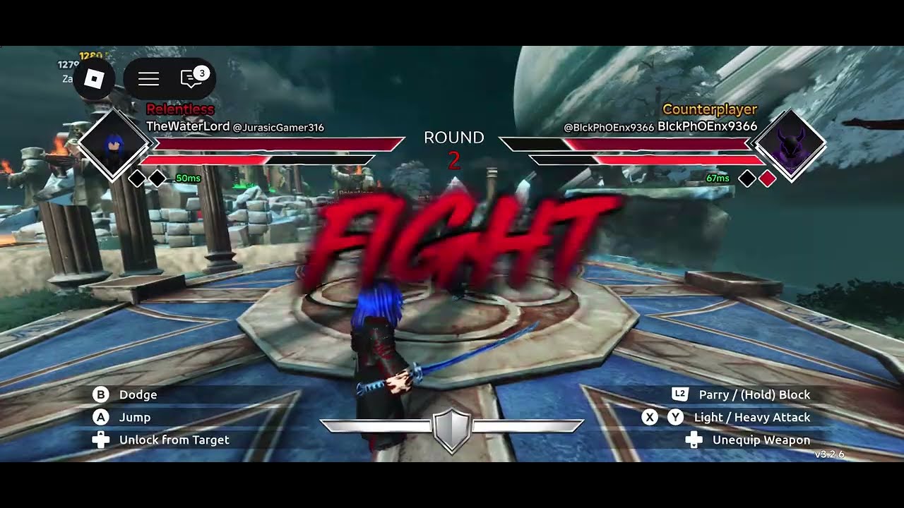 INSANE PARRY GAMEPLAY ON (Roblox) DUELING GROUNDS