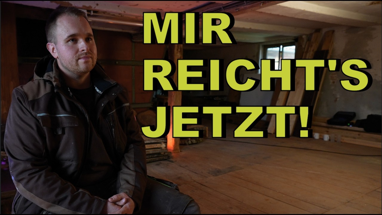 Tischlermeister sieht schwarz für Deutschland.