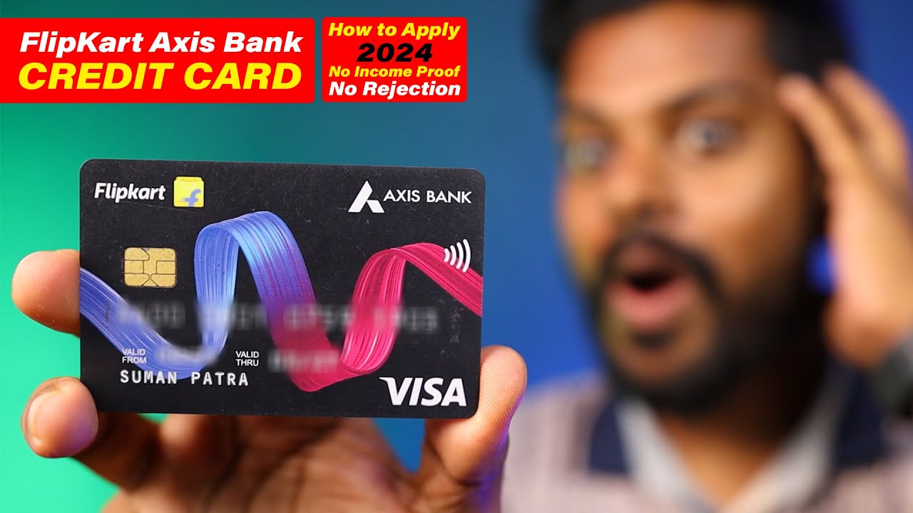 Flipkart Axis Bank Credit Card Apply Process without income proof - Step by Step