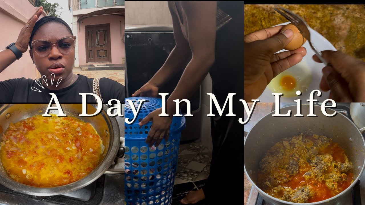 A Day in My Life as a Mom Living in Nigeria | Cleaning, Cooking, Laundry | Silent Vlog