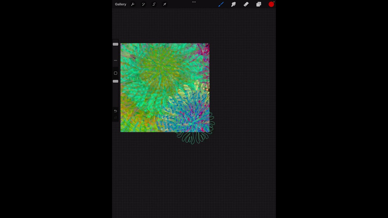 New Magical Color Changing Brushes for Procreate that I am working on right now.