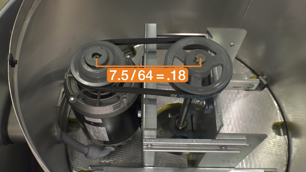 Exhaust Fan Belt Tensioning