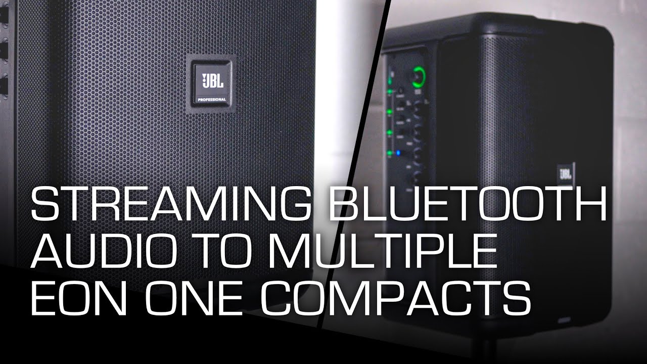 JBL EON One Compact | Потоковая передача звука по Bluetooth на несколько динамиков
