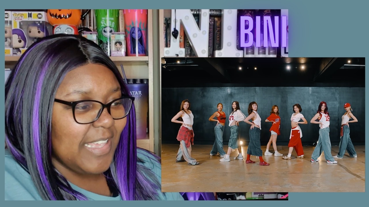 BINI Unang Kilig Dance Practice Reaction - Double Line #bini
