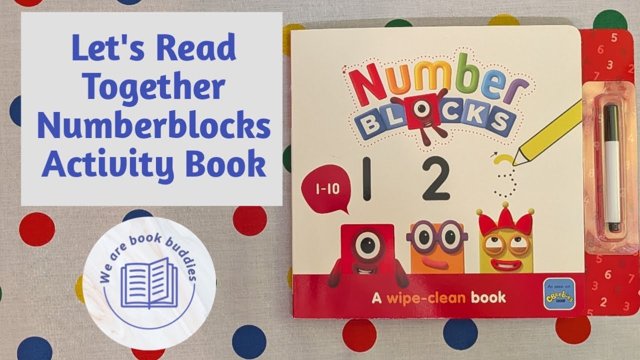 Давайте вместе почитаем книгу «Numberblocks». Потренируемся писать цифры от 1 до 10.