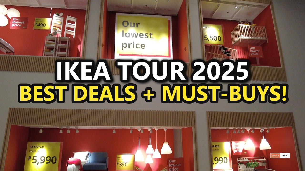 🛋️ IKEA Philippines Tour 2025 🇵🇭 | Top Picks, Room Setups & Shopping Guide 🛒✨