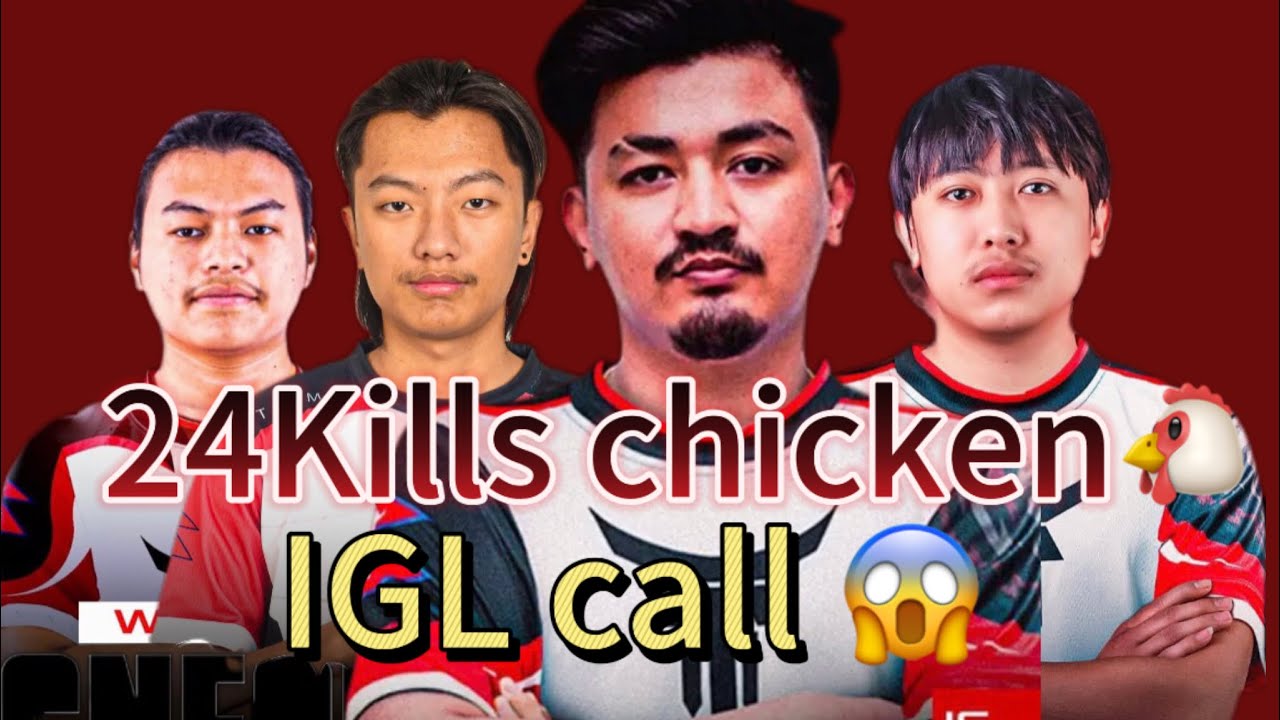 T2K 24kills chicken 🐔 full domination game play @RulzOG IGL call 😱
