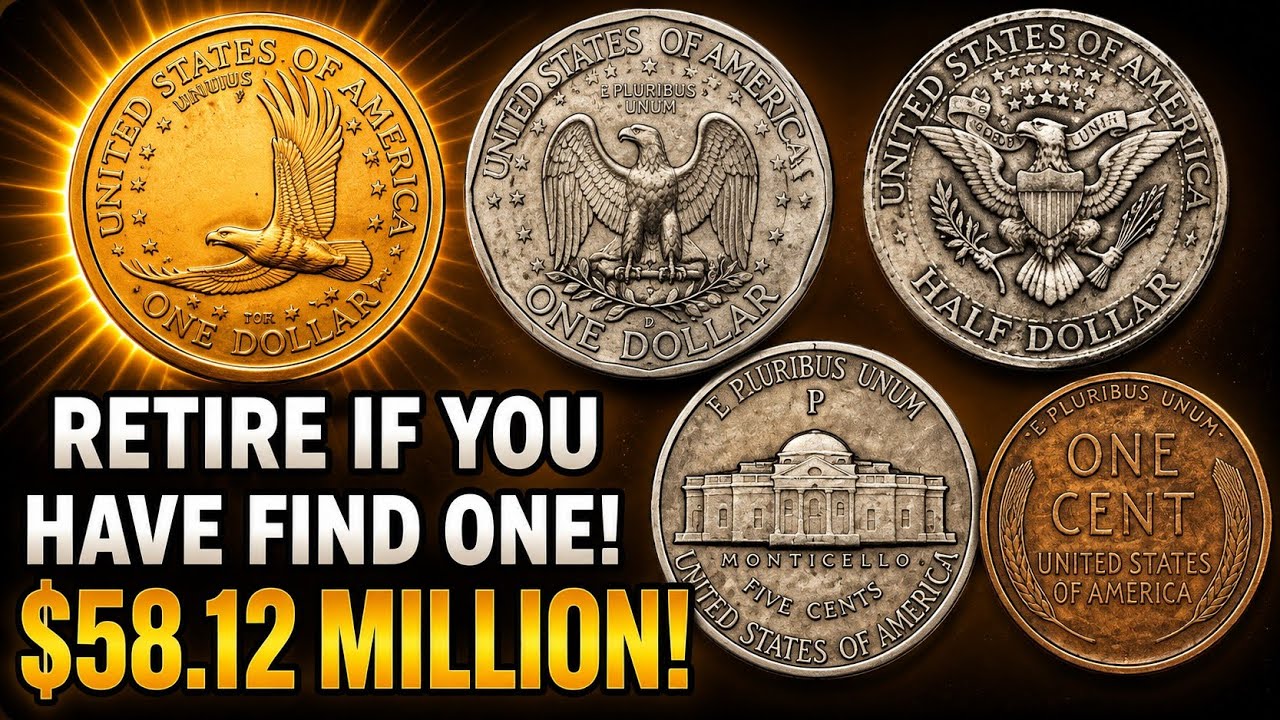 🔥 5 Rare U.S. Coins Hiding in Plain Sight &ndash; Check Your Change Before You Spend!