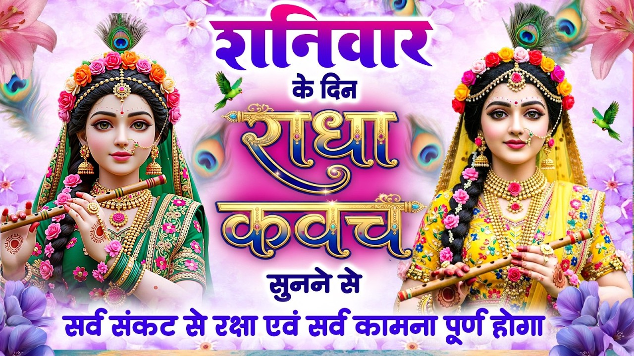 शनिवार के दिन राधा कवच को सुनने से सर्व संकट से रक्षा एवं सर्व कामना पूर्ण होगा~Radha Kavach 2026