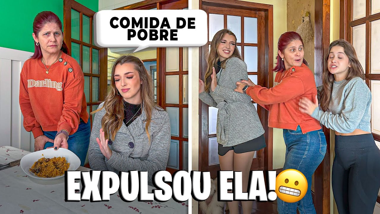 TROLLEI MINHA MÃE COM UMA AMIGA MAL EDUCADA! DEU RUIM…