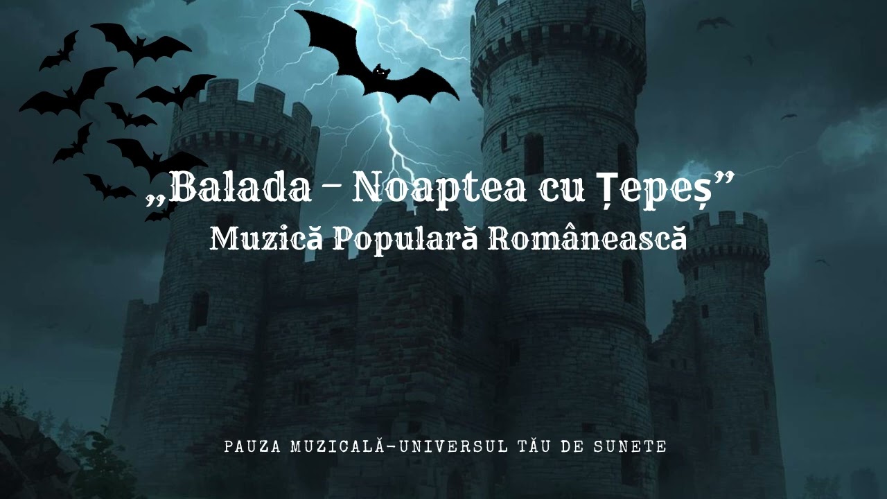 „Balada – Noaptea lui Țepeș” | Muzică de vitejie