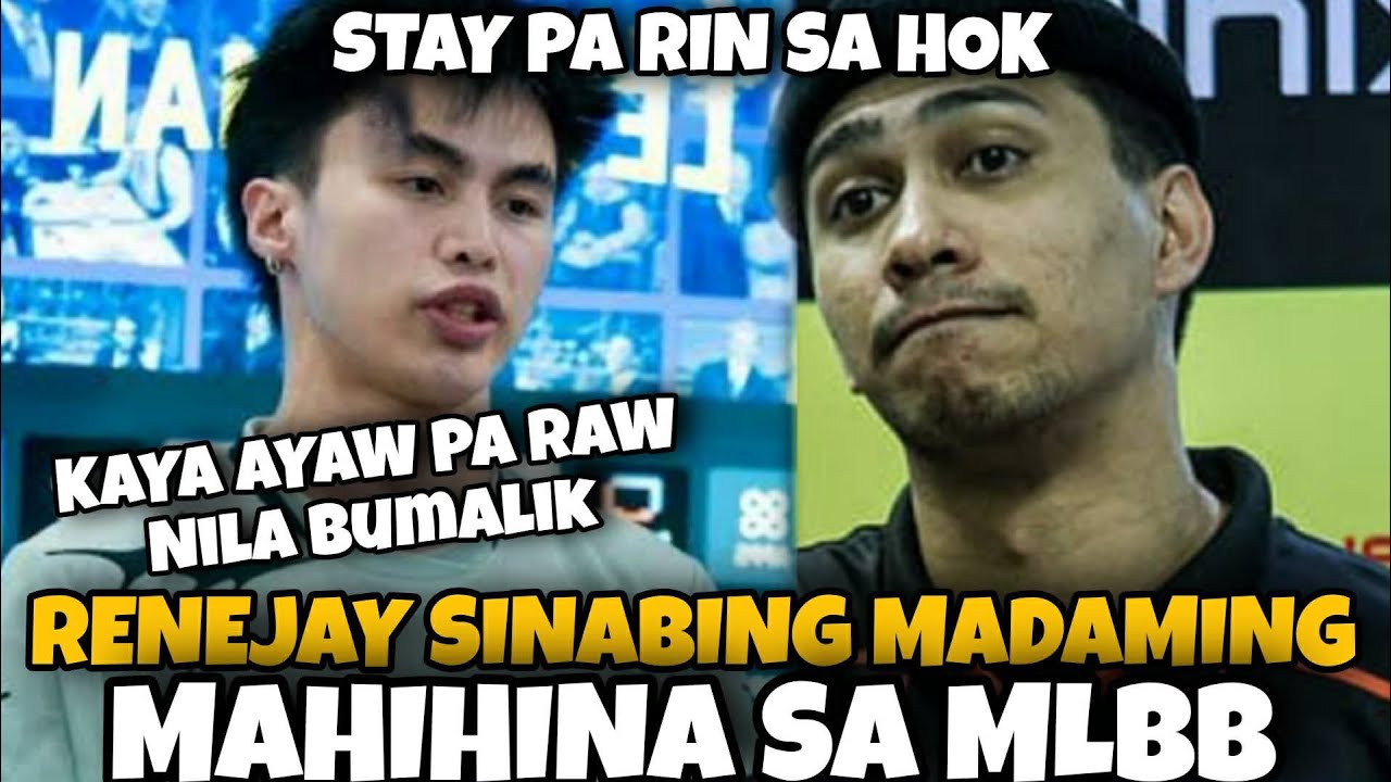 RENEJAY at DOGIE sinabing madaming mahihina sa MLBB kaya ayaw bumalik!