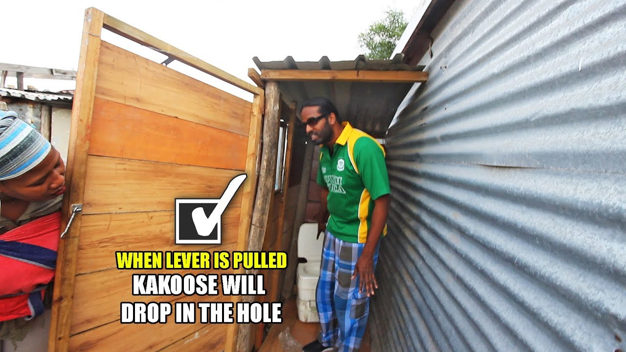 How to use the Township Toilet: Wilbur Sargunaraj in Capetown