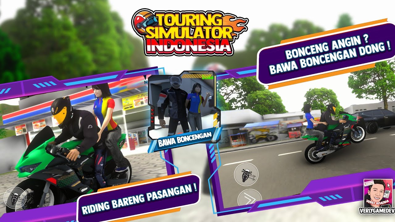 Touring Simulator Indonesia VerlyGameDev HD Android Gameplay 2024