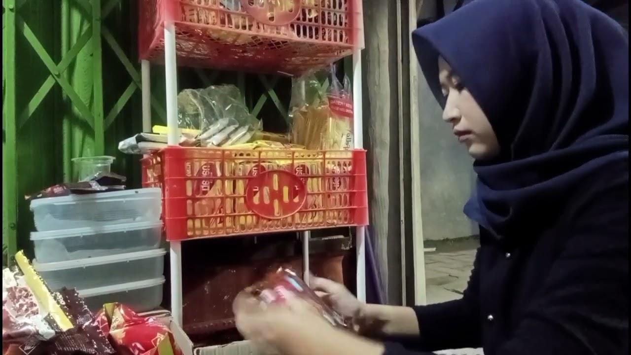 MINI VLOG 🎥: KERJA PARTIME JAGA TOKO (TUGAS BK)