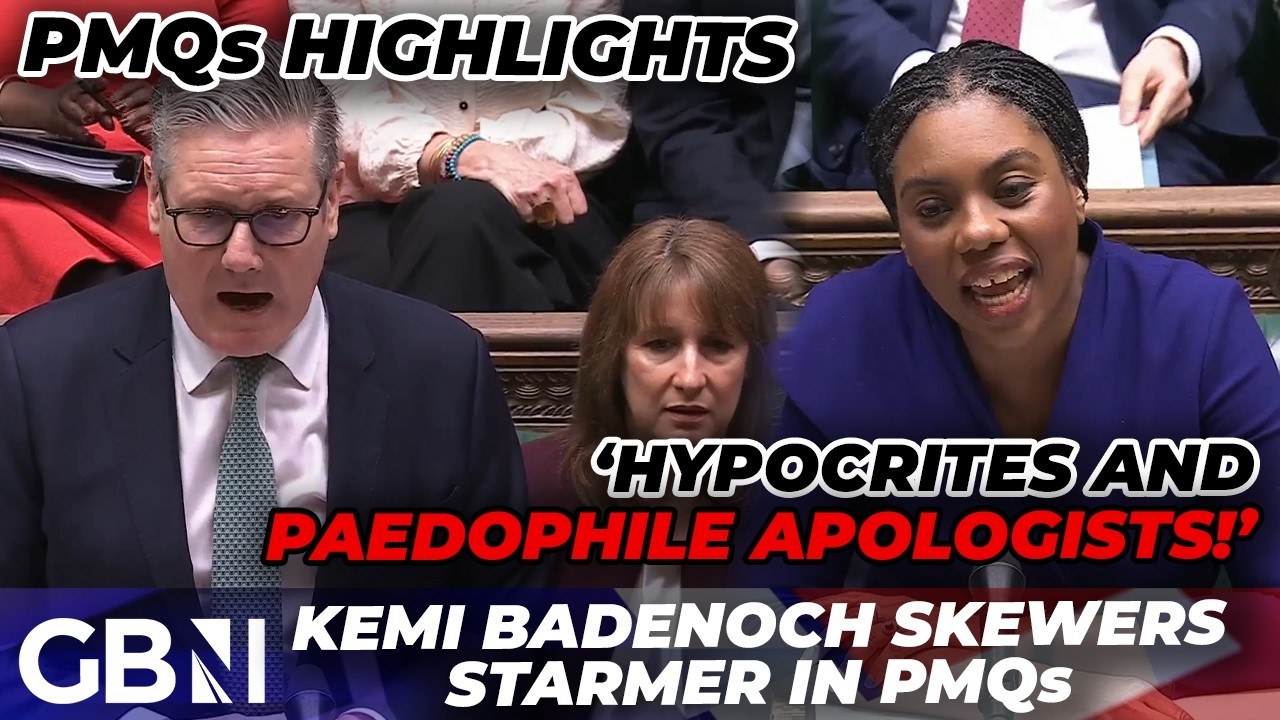 'Paedophile APOLOGISTS!' | Kemi Badenoch SKEWERS Keir Starmer over Labour's Epstein links
