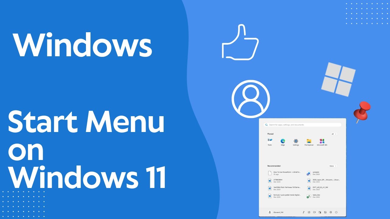 Start Menu on Windows 11