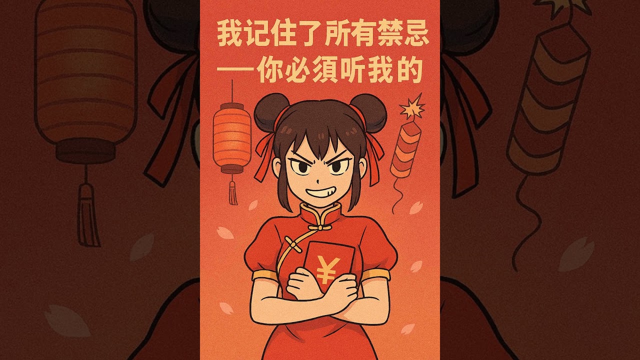 春联贴歪了——我替你改正