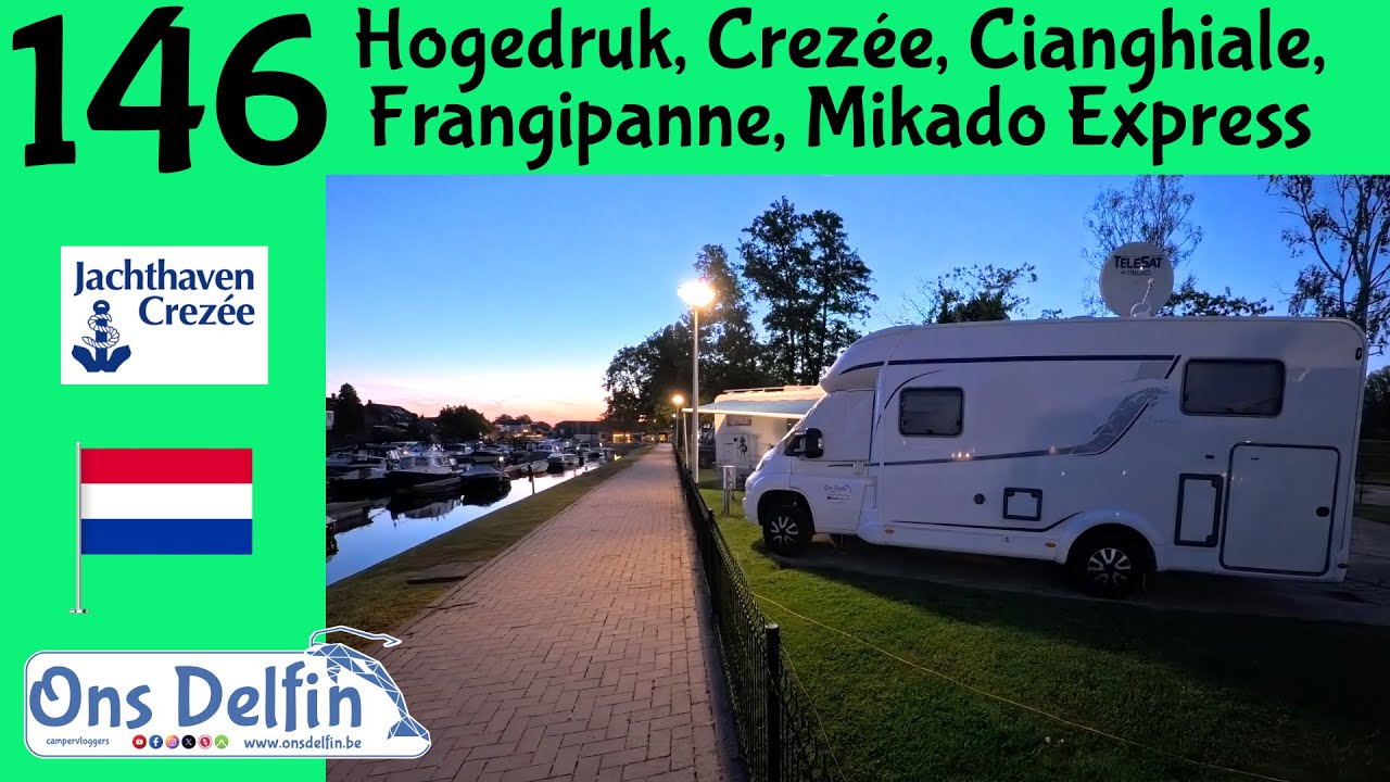 146 Hogedruk, Crezée, Cianghiale, Frangipanne, Mikado Express