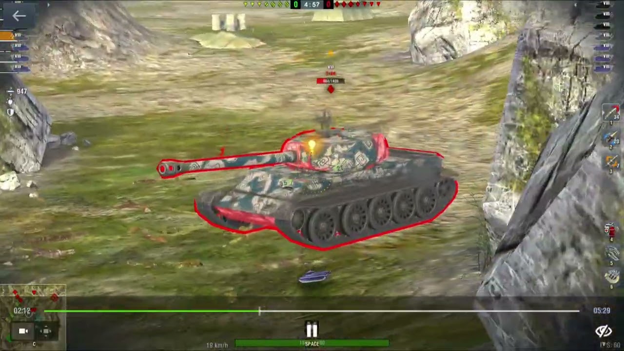 Can you believe that Lansen can be that good? 4.7k dmg in a tier 8 medium !!  Fantastic game