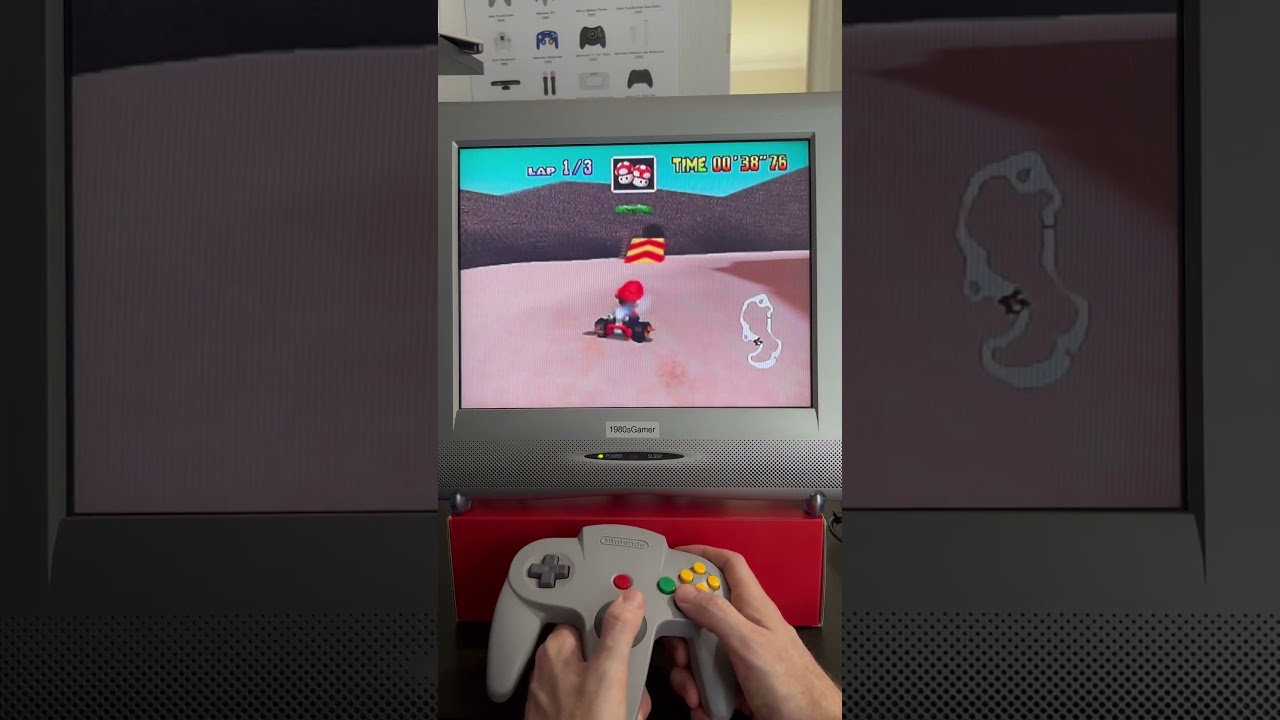 Потрясающий секрет Mario Kart 64